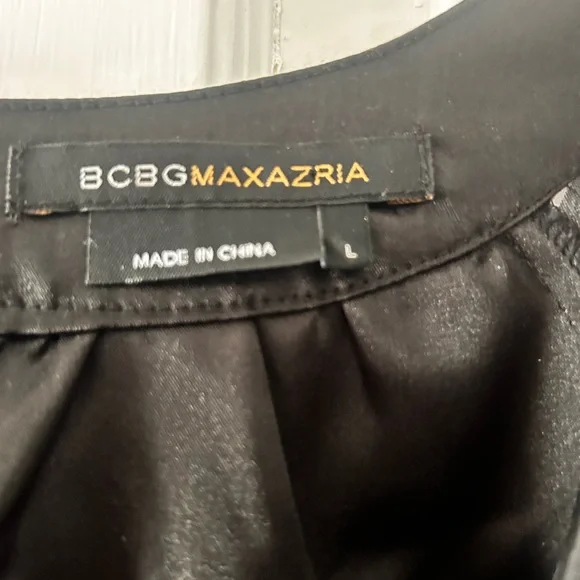 BCBGMaxAzria Black and White Graphic Dress #y2k - Picture 2 of 3